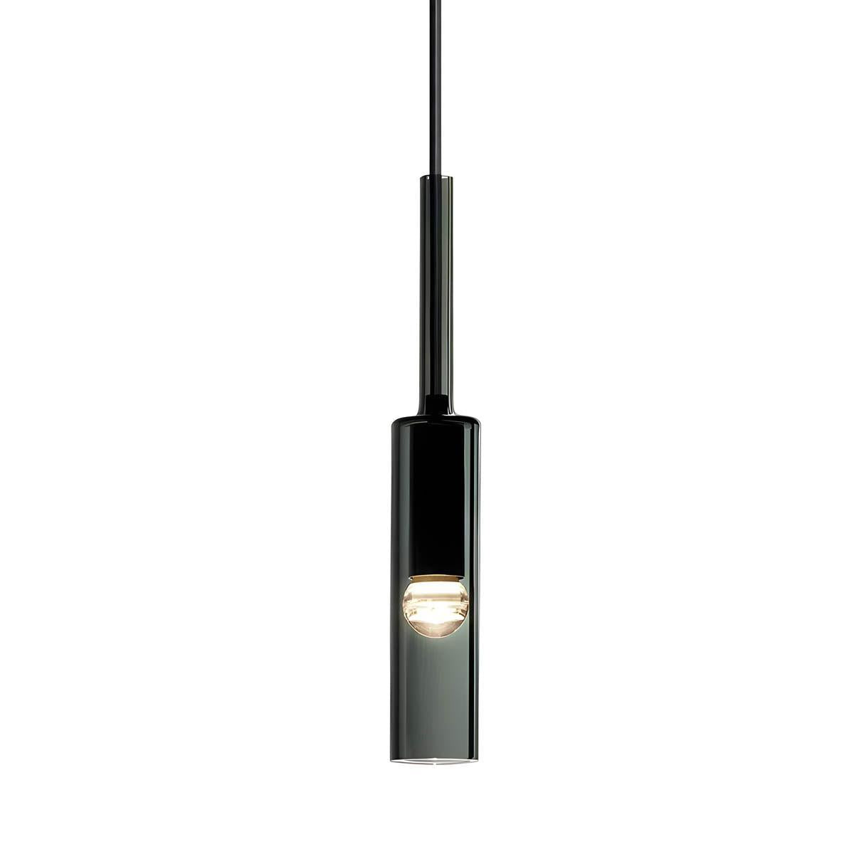 Luxora Nordic Long Tube Pendant Lights, Modern Crystal & Metal Design