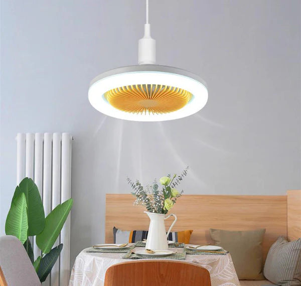 RoyaleGlow Modern LED Ceiling Fan with Remote Control