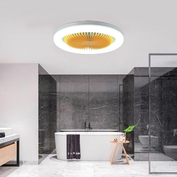 RoyaleGlow Modern LED Ceiling Fan with Remote Control