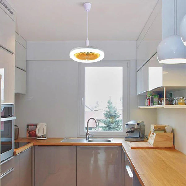 RoyaleGlow Modern LED Ceiling Fan with Remote Control