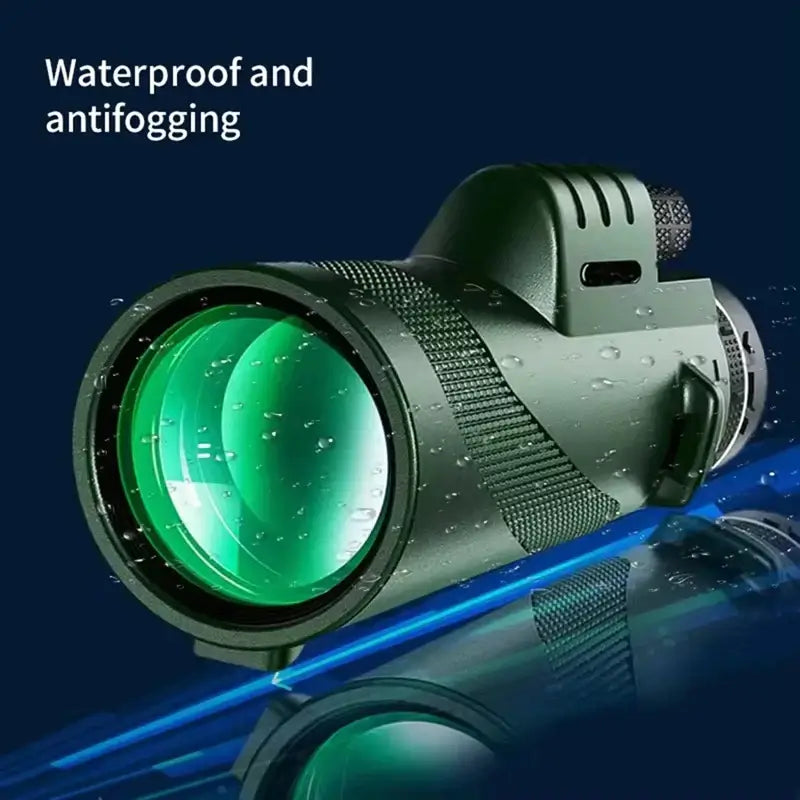 Royallure Portable HD Monocular Telescope with Smartphone Holder and Tripod