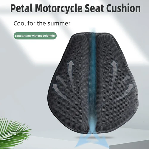 Luxora Motorcycle Gel Seat Pad for Long Distance Rides