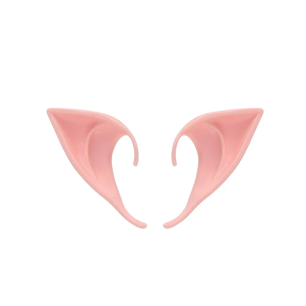 Mysterious Angel Elf Ears Latex Ears for Fairy Cosplay Costume Accessories Halloween Decoration Photo Props Adult Kids Toys 11