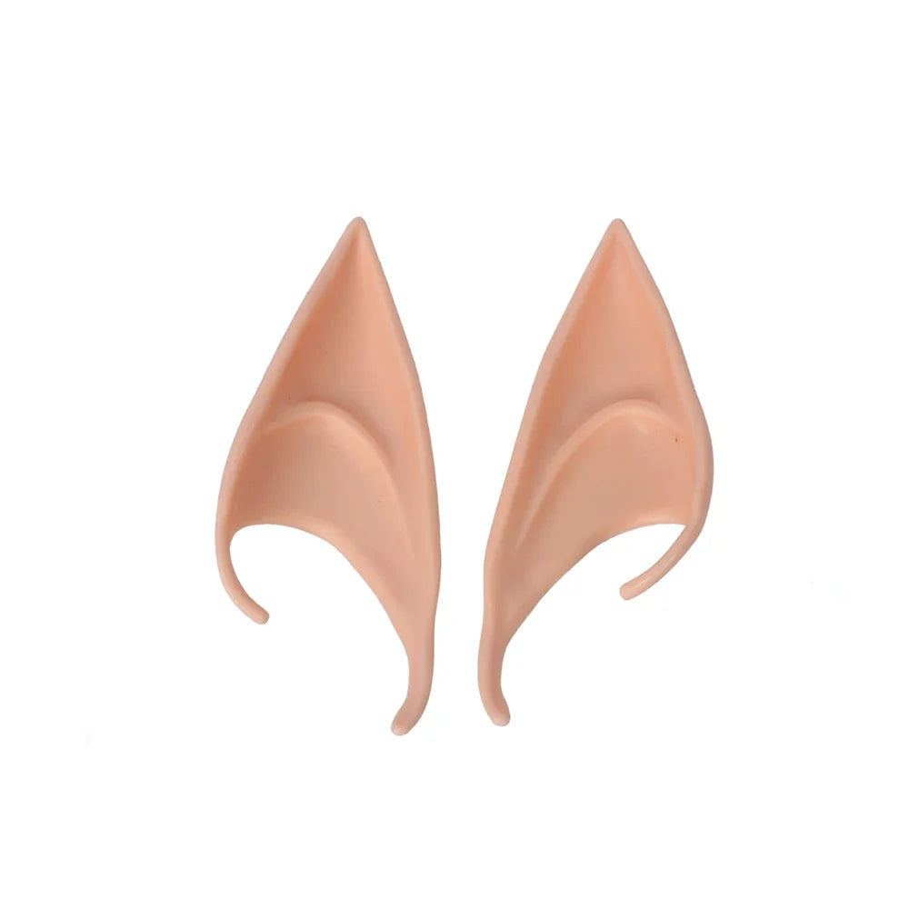 Mysterious Angel Elf Ears Latex Ears for Fairy Cosplay Costume Accessories Halloween Decoration Photo Props Adult Kids Toys 7