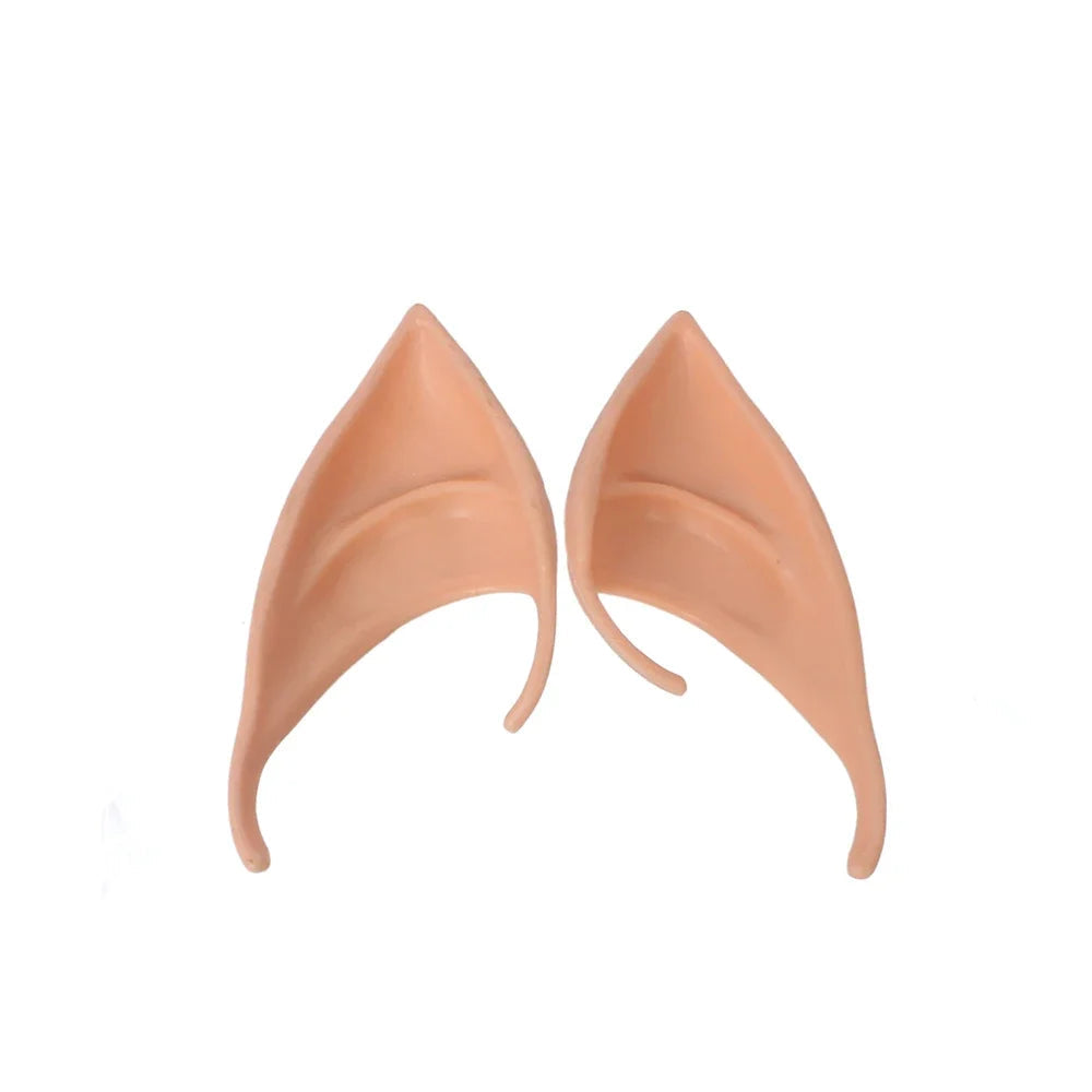 Mysterious Angel Elf Ears Latex Ears for Fairy Cosplay Costume Accessories Halloween Decoration Photo Props Adult Kids Toys 9