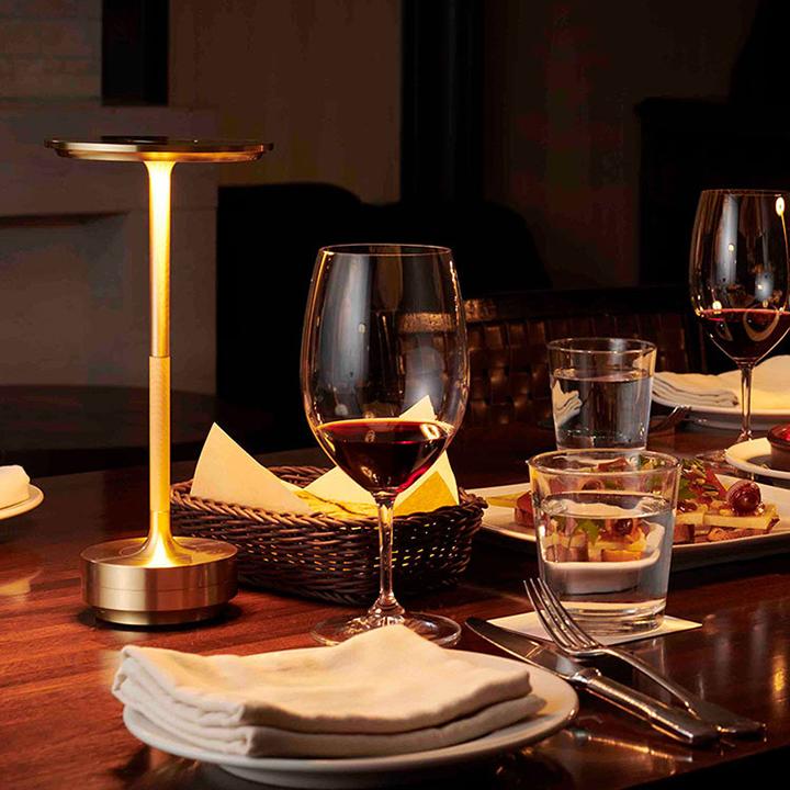 Luxora Portable Cordless Table Lamp - Adjustable Light Intensity