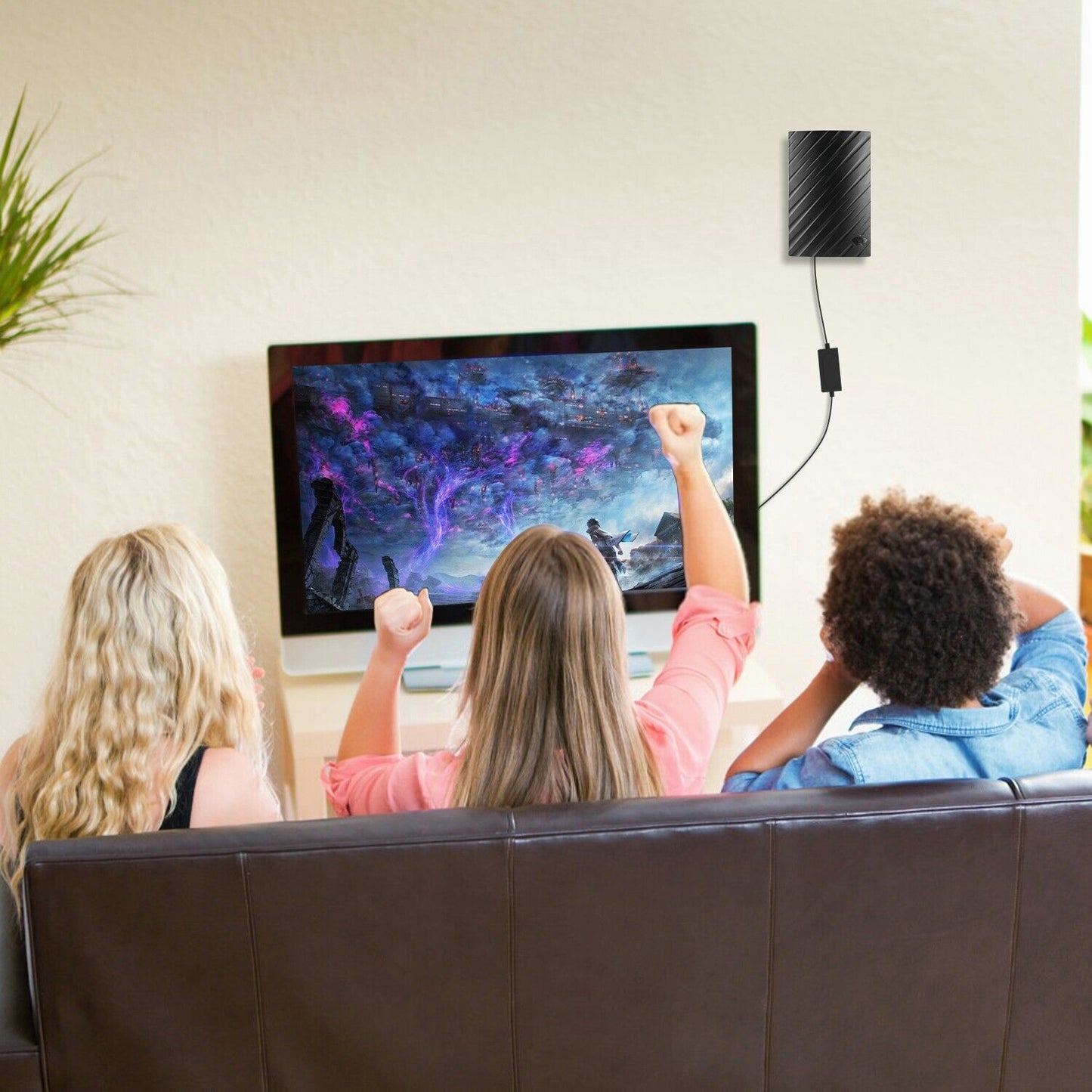 Royaleva Long Range Indoor HDTV 4k Digital Antenna 600