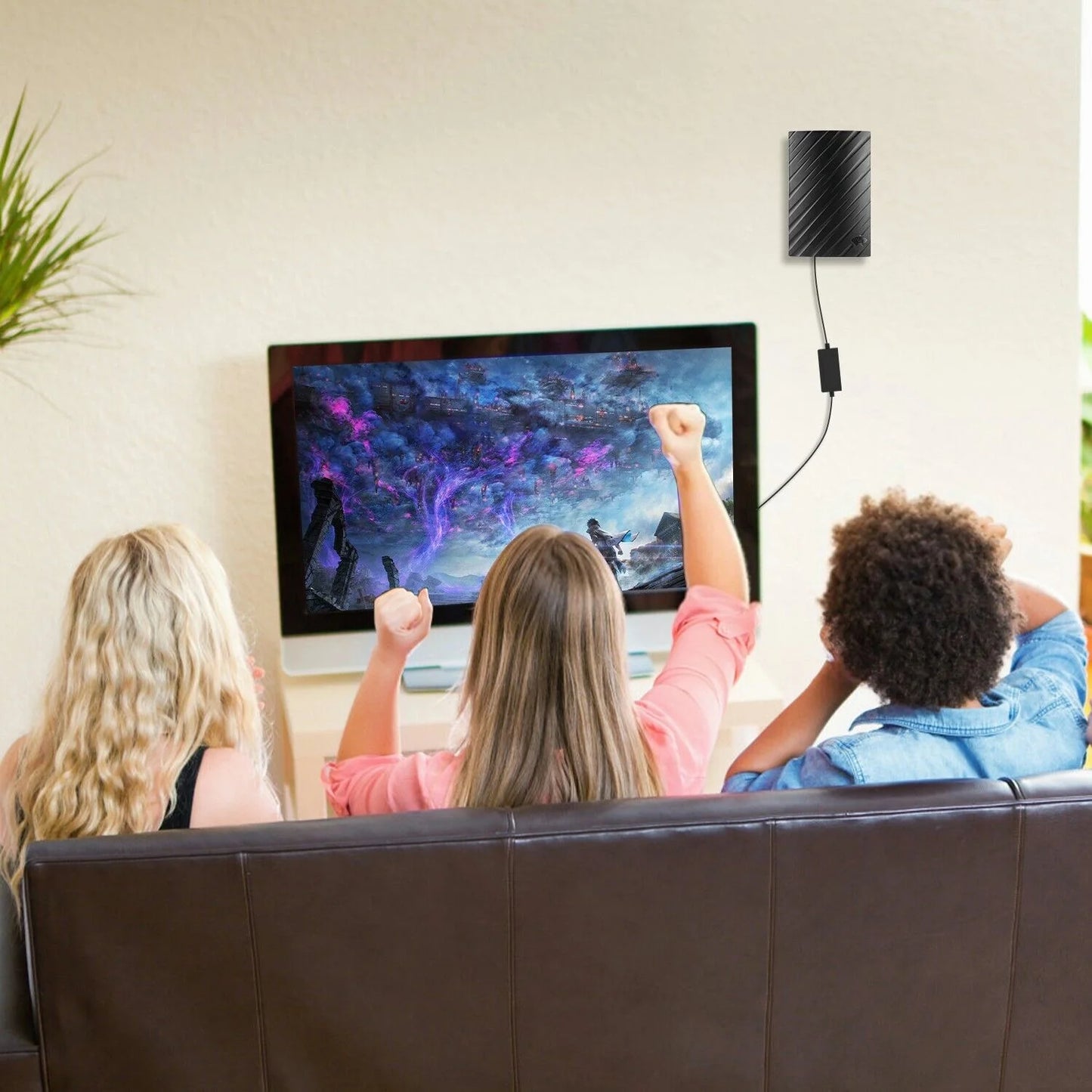 Royaleva Long Range Indoor HDTV 4k Digital Antenna 600