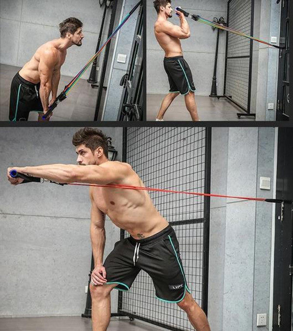 Royaleva Sport Elastics Set for Home Fitness Training