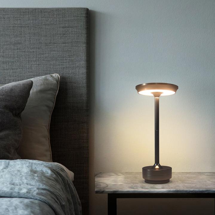 Luxora Portable Cordless Table Lamp - Adjustable Light Intensity