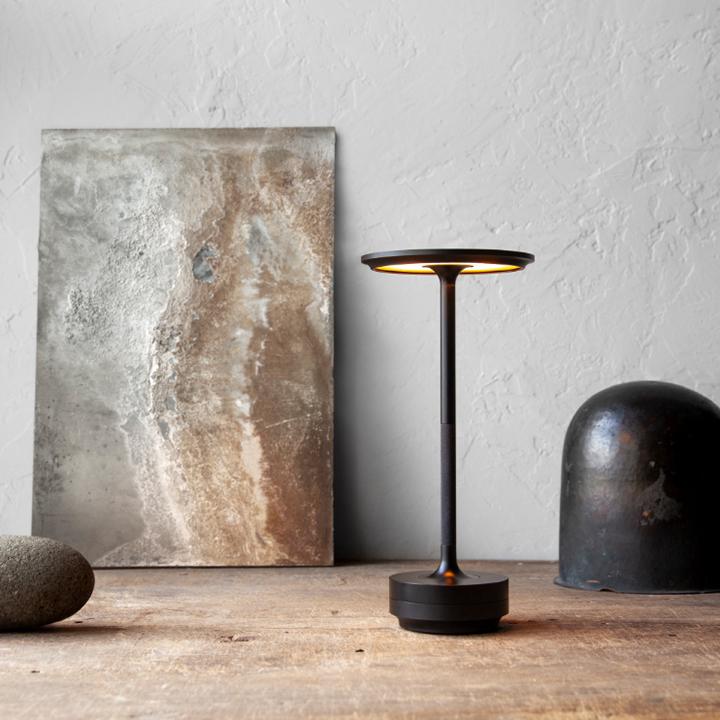 Luxora Portable Cordless Table Lamp - Adjustable Light Intensity