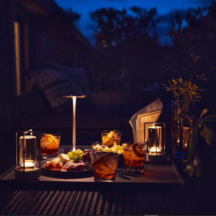 Luxora Portable Cordless Table Lamp - Adjustable Light Intensity