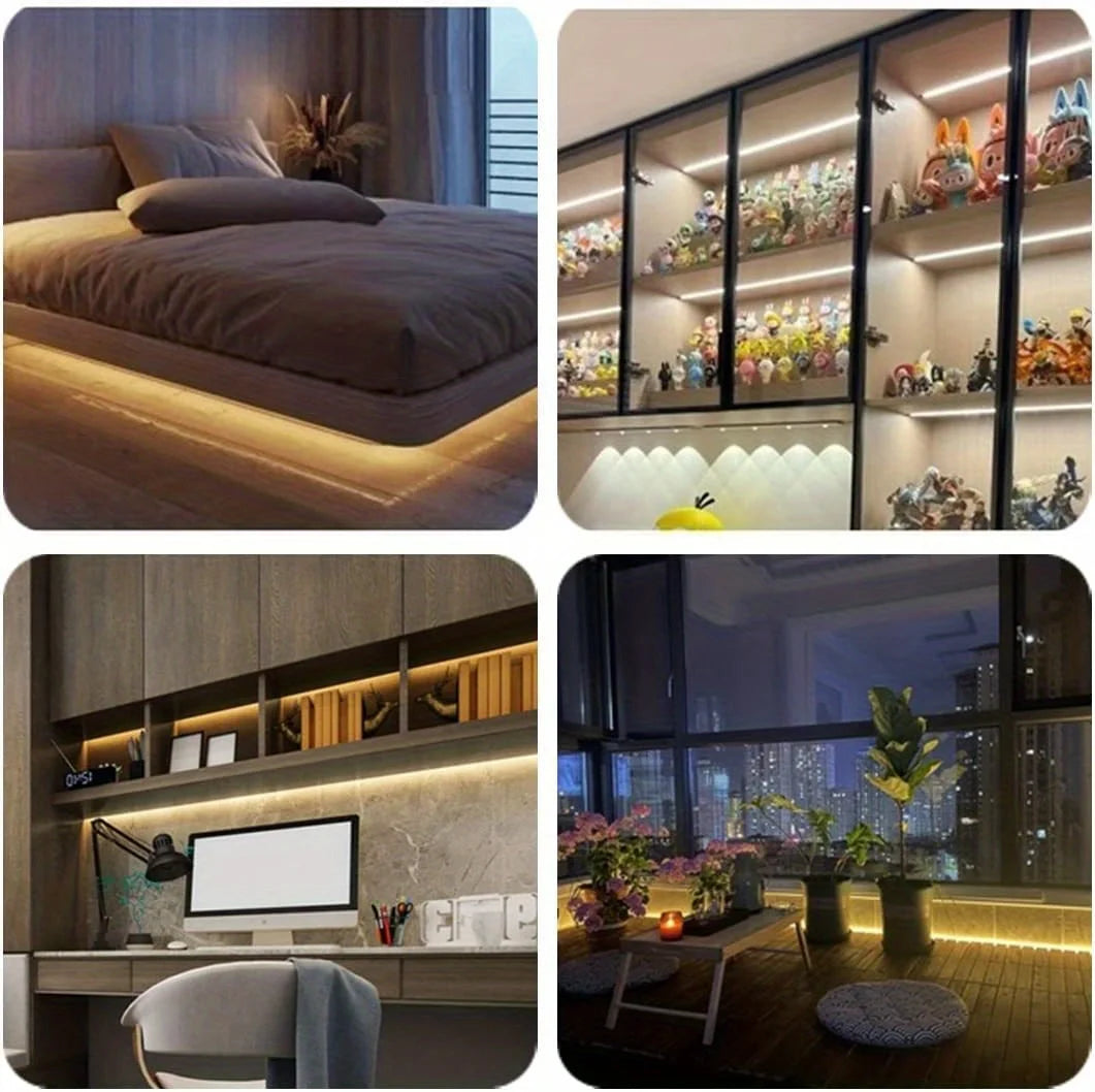 Neon LED Light Strip 5V USB Smart Gesture Sensor Dimmer Switch Flexible Waterproof Silicone Neon Sign Rope Tupe Room Decoration 5