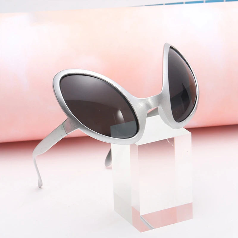 New Alien Glasses Funny Holiday Party Sunglasses Halloween Adults Kid Party Supplies Rainbow Lenses ET Sun Glasses Shades 3