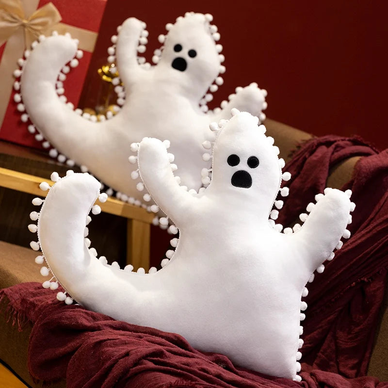 New Halloween Ghost Pillow Plush Soft Cute Ghost Throw Pillow Decor Halloween Decorative Gift Toy Gift 5