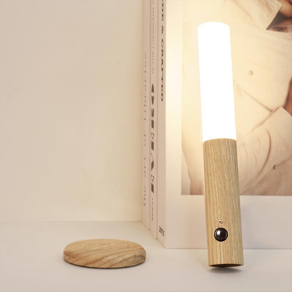 Royaleva Modern Torch Motion Light - Motion Sensor, Magnetic Wall-Mount, Rechargeable - Beige