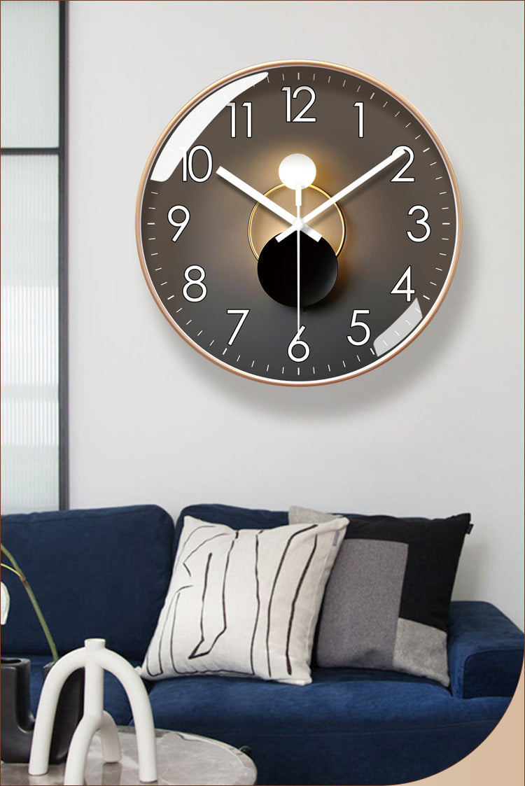 Royallure Modern Silent Wall Clock – Sleek, Non-Ticking, Minimalist Timepiece