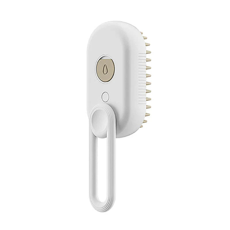 LuxRoyale Easy Groom Steam Brush for Stress-Free Cat Grooming