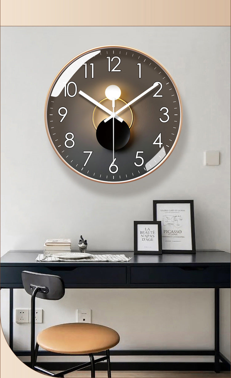 Royallure Modern Silent Wall Clock – Sleek, Non-Ticking, Minimalist Timepiece