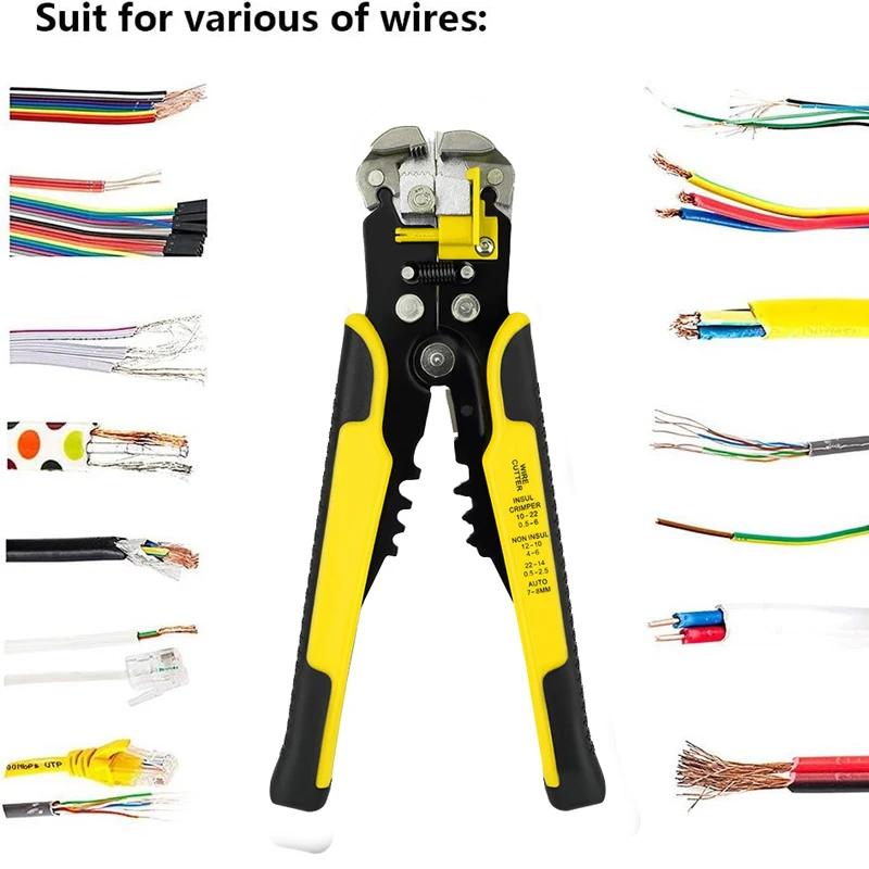 RoyaleGlow Automatic Wire Stripper Cable Cutter Tool