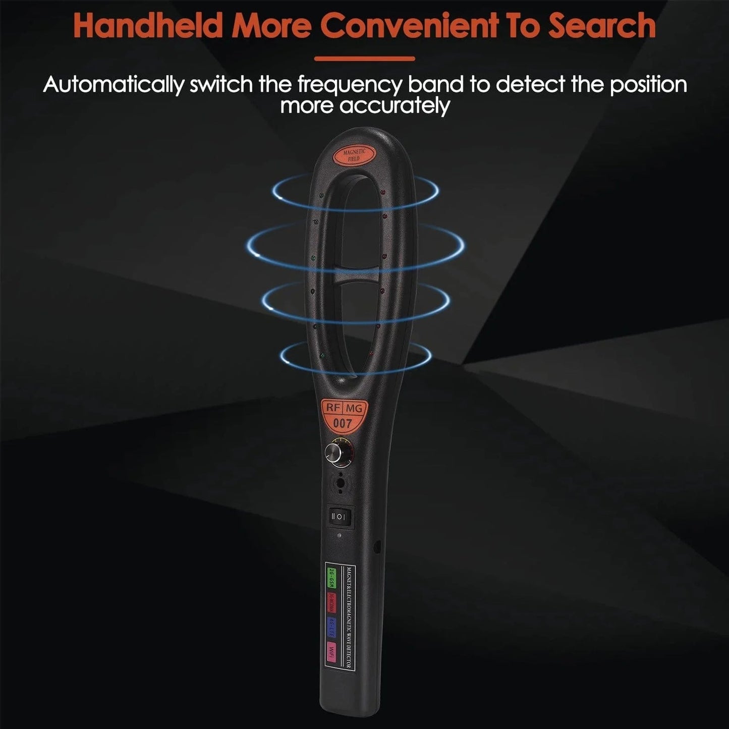 Luxora GPS Tracker Detector with Extended Range and Battery