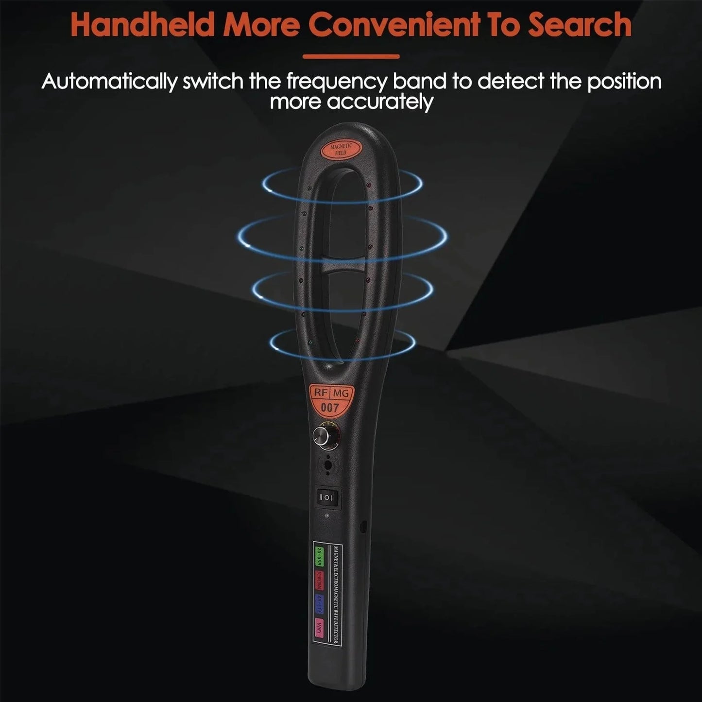 Luxora GPS Tracker Detector with Extended Range and Battery