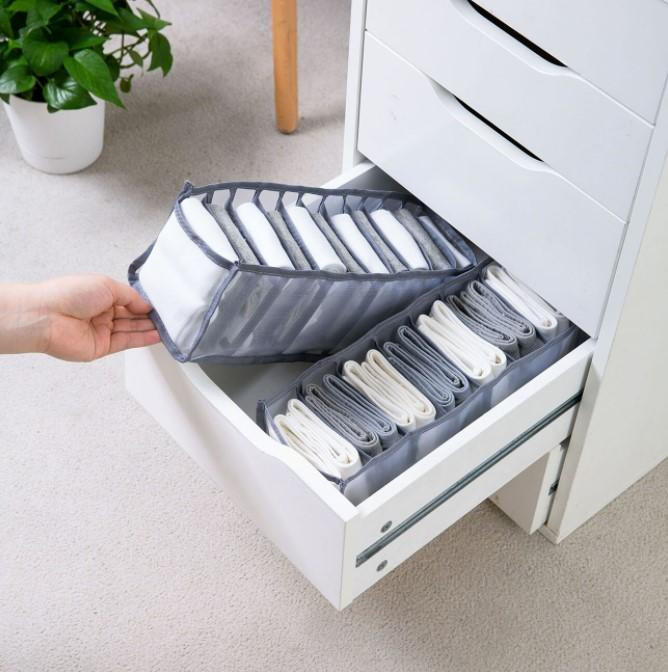 Luxora Stylish Storage Boxes For Underwear - 3-Piece Set