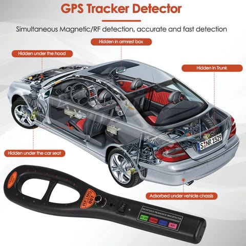 Luxora GPS Tracker Detector with Extended Range and Battery