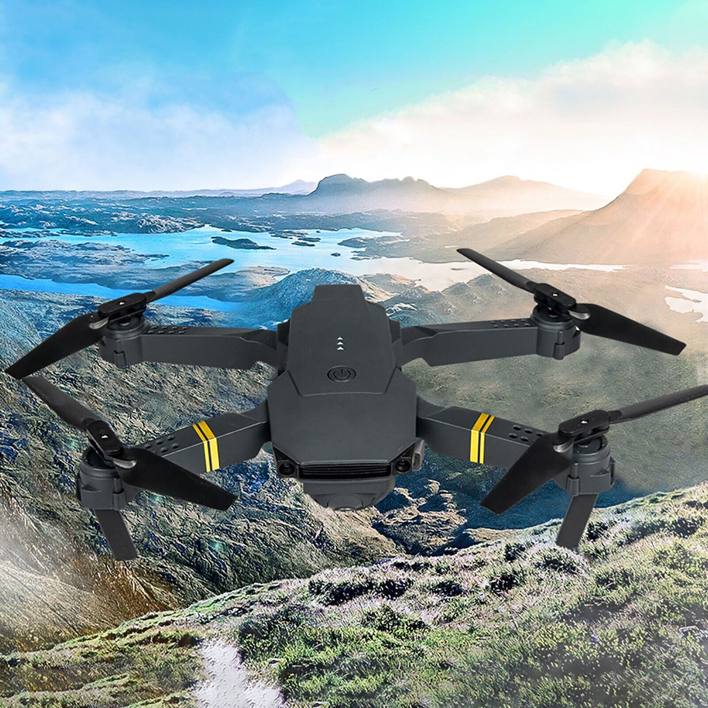 Luxora Premium Mini 4K Flying Dual Camera RC Drone Kit