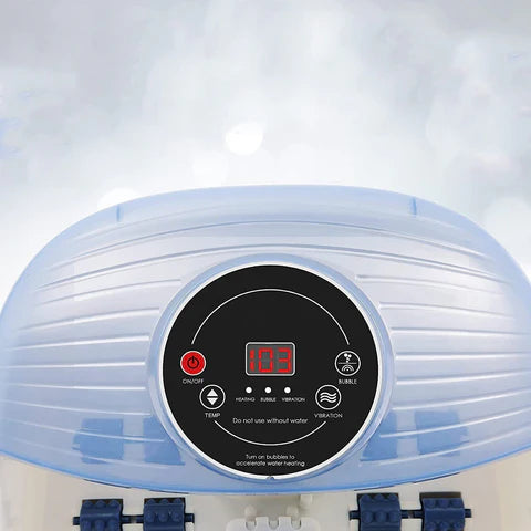 RoyaleGlow Temperature Controlled Foot Bubble Bath Vibration Massager