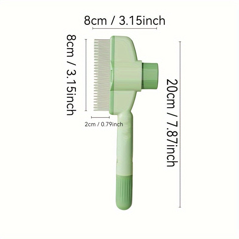 Luxora Flea Comb For Dogs And Cats With Self-Cleaning Feature