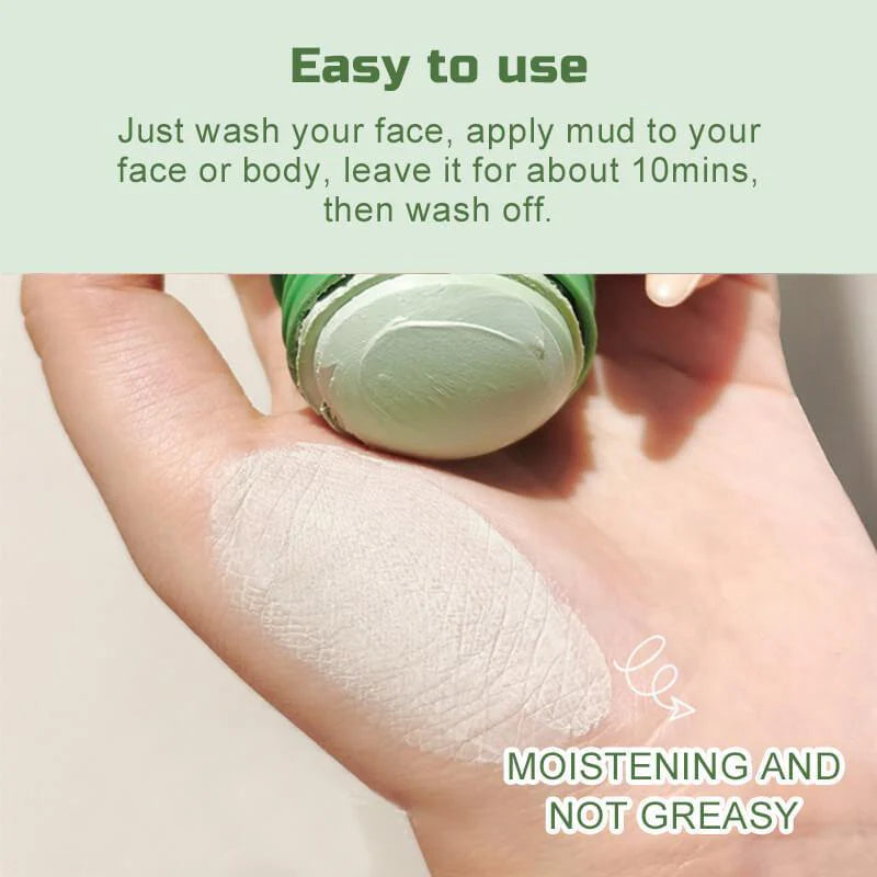 RoyaleGlow Green Tea Clay Deep Cleanse Mask Stick