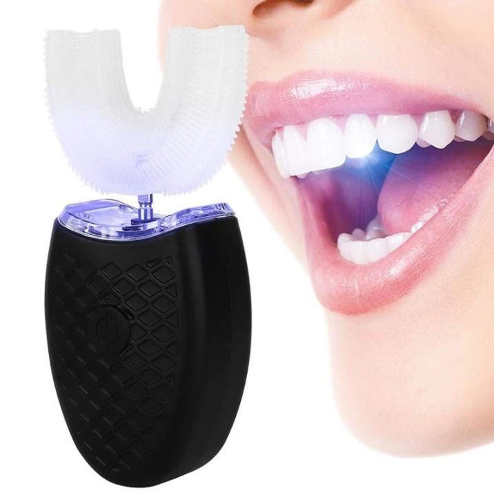 Luxora U-Shaped Electric Ultrasonic Toothbrush for Deep Cleaning