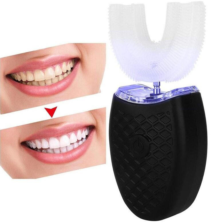 Luxora U-Shaped Electric Ultrasonic Toothbrush for Deep Cleaning