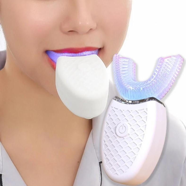Luxora U-Shaped Electric Ultrasonic Toothbrush for Deep Cleaning