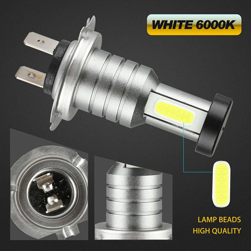 Luxora 4x H7 LED Headlight Bulb Kit for Superior Visibility
