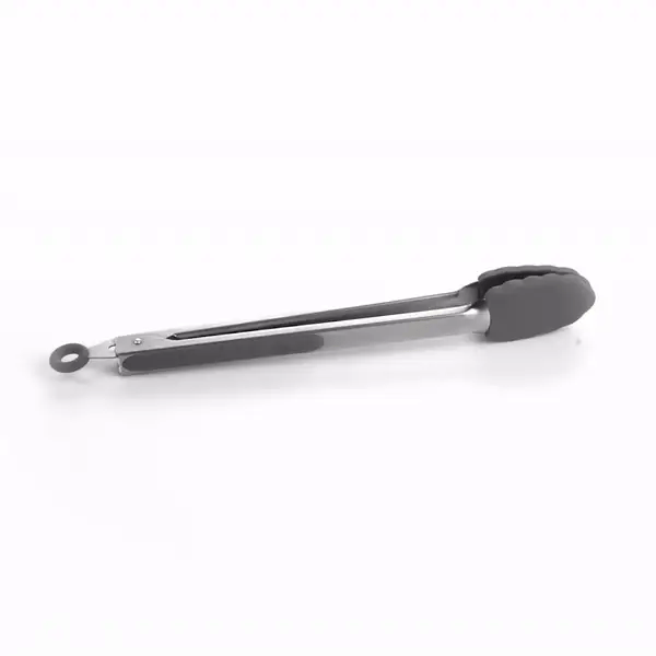 Royaleva Silicone Kitchen Tongs (3-Piece Set) - Heat-Resistant and Durable