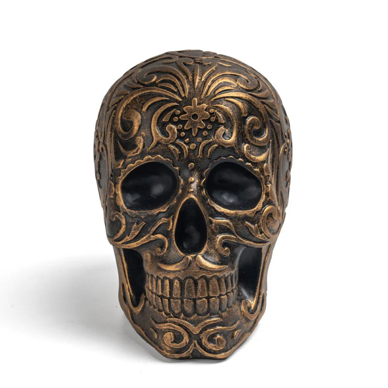 Resin Carving Human Medical Model Halloween Gift Pattern Animal Skull 2