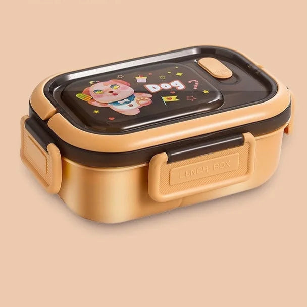 Royallure 1200ML Double Layer Bento Lunch Box with Compartments and Utensils 8