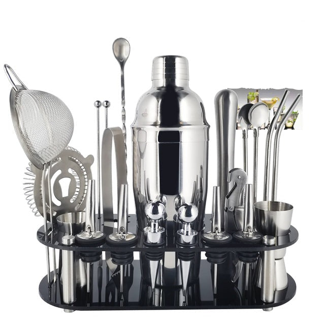 Royallure 22-Piece Cocktail Shaker Set, Professional Mixology Bar Tool Kit 0