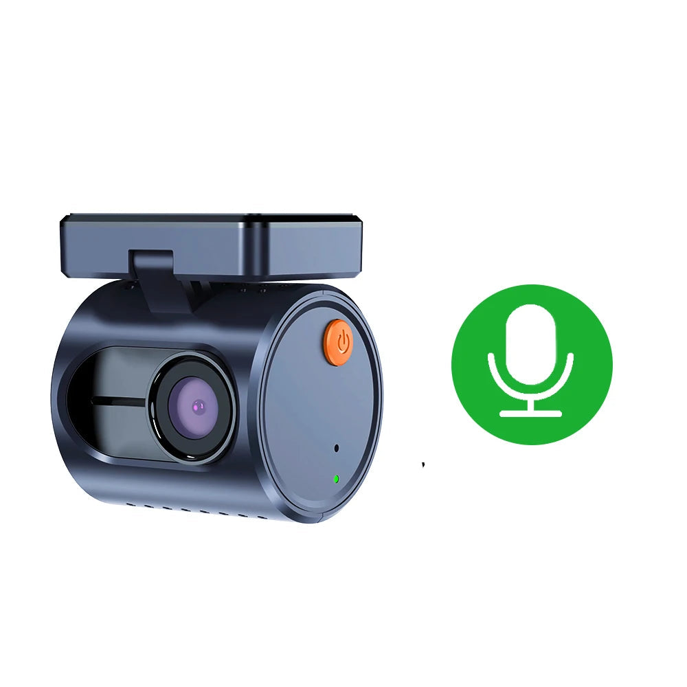 Royallure 2K Mini Dash Cam for Car with WiFi, Voice Control & Colorful Night Vision – Compact, Discreet Design 6