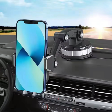 Royallure 360° Rotatable Car Phone Holder with Strong Suction for Dashboard 2