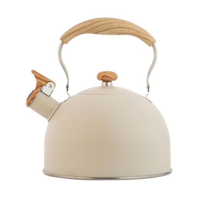 Royallure 85oz Stainless Steel Whistling Tea Kettle for Stovetop Induction Cooking 0