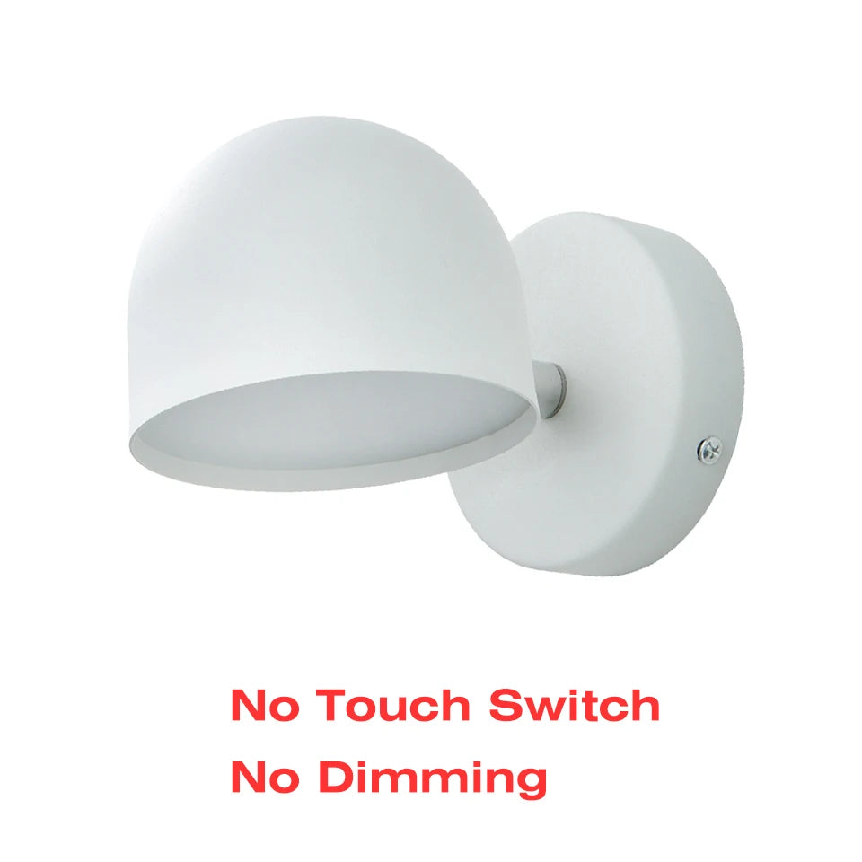 Royallure 9W LED Wall Sconce Lighting with 350° Rotation and Touch Dimming – Modern Indoor Wall Lamp for Bedroom and Living Room 12