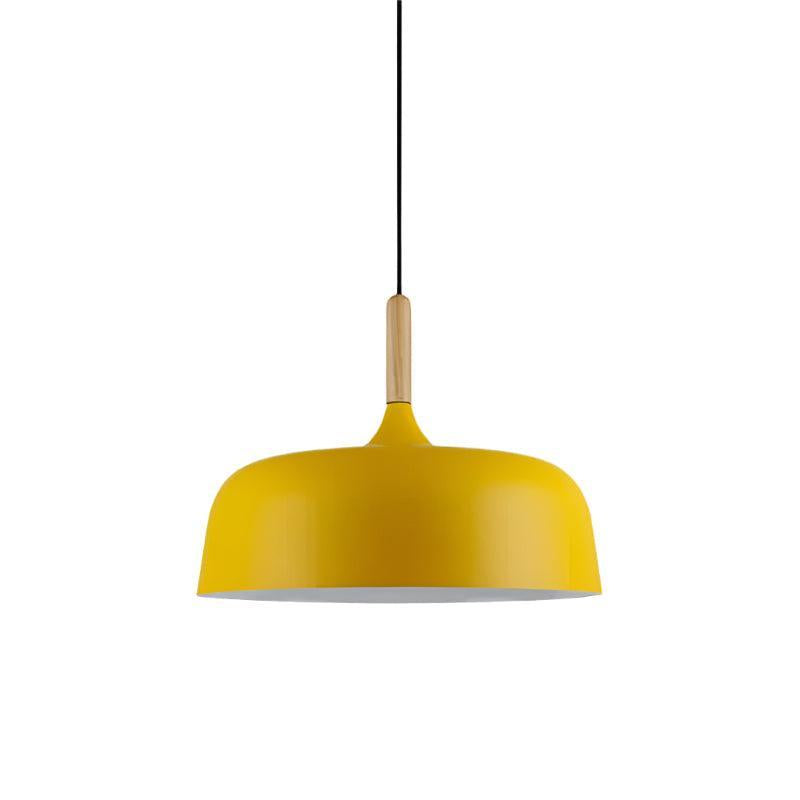 Royallure Pendant Light - Nordic Wood and Zinc Hanging Lights for Kitchen Lighting