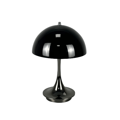 Royallure Cordless LED Table Lamp with Adjustable Color Temperature and Touch Dimming – Battery Operated, Modern Mushroom Design 7