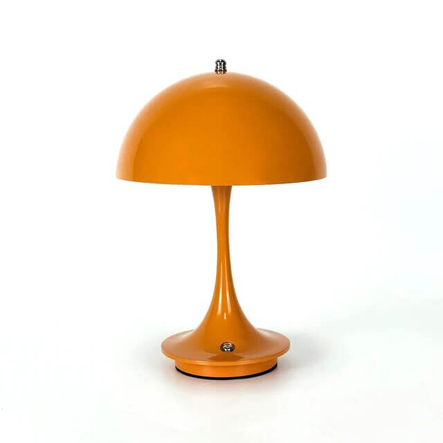 Royallure Cordless LED Table Lamp with Adjustable Color Temperature and Touch Dimming – Battery Operated, Modern Mushroom Design 9