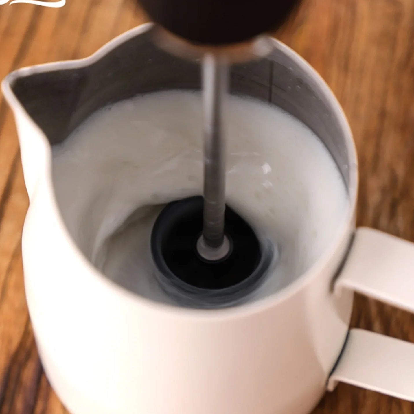 Royallure Electric Milk Frother - Mini Handheld Cappuccino Maker with Ergonomic Design and Powerful Motor for Perfect Foam 2