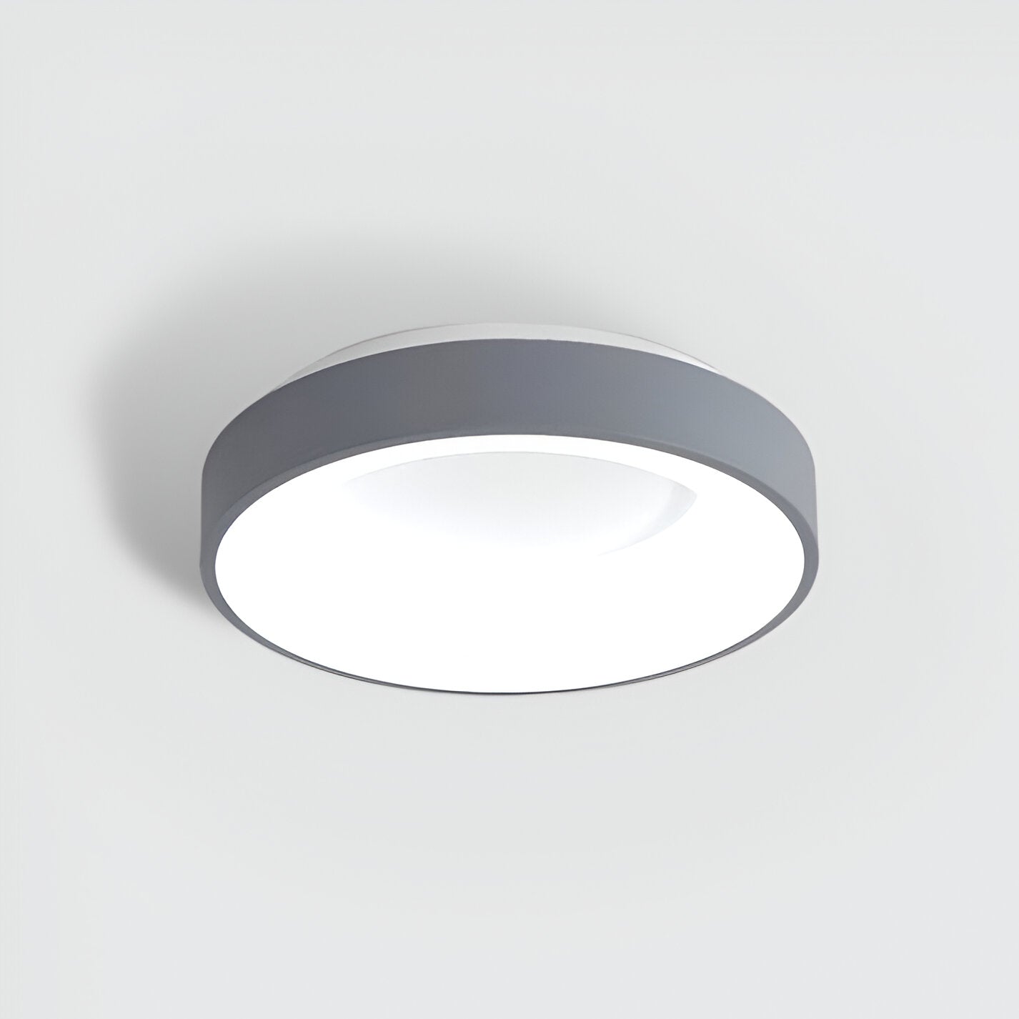 Royallure Flush Mount Ceiling Light, Modern Nordic Ring Design, Warm White LED 3000K 9
