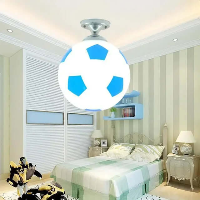 Royallure Football LED Ceiling Light – 15-Inch Fun and Energy-Efficient Fixture for Kids' Rooms and Game Areas 2